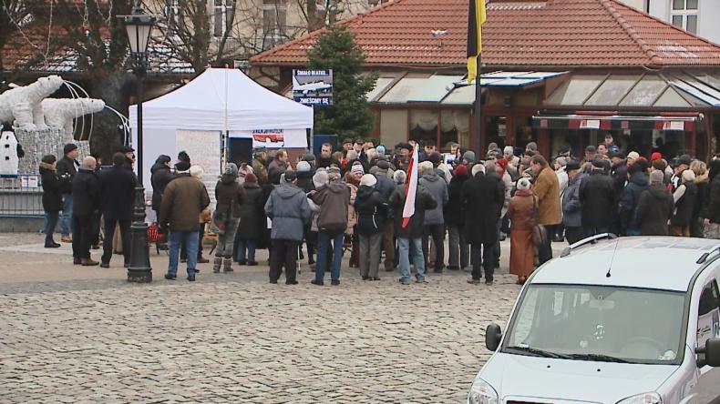 Strajk podzielił mieszkańców Wejherowa