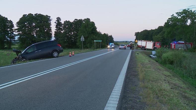 Wypadek na trasie do Lęborka