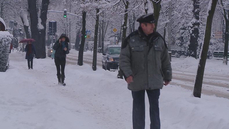 Zima zawitała na Kaszuby