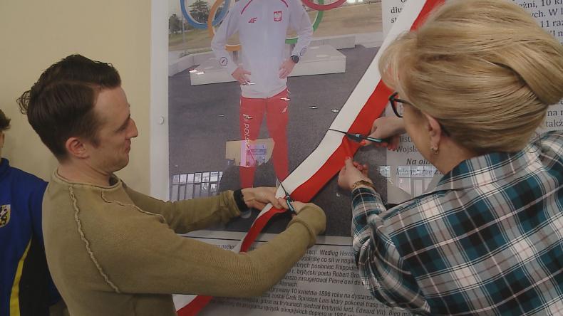 Tablica Marcina Chabowskiego w wejherowskiej „Samochodówce”