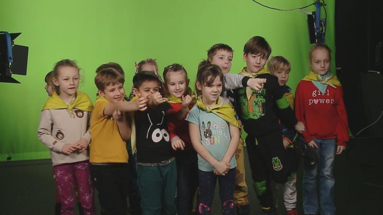 Wizyta przedszkolaków w naszej redakcji