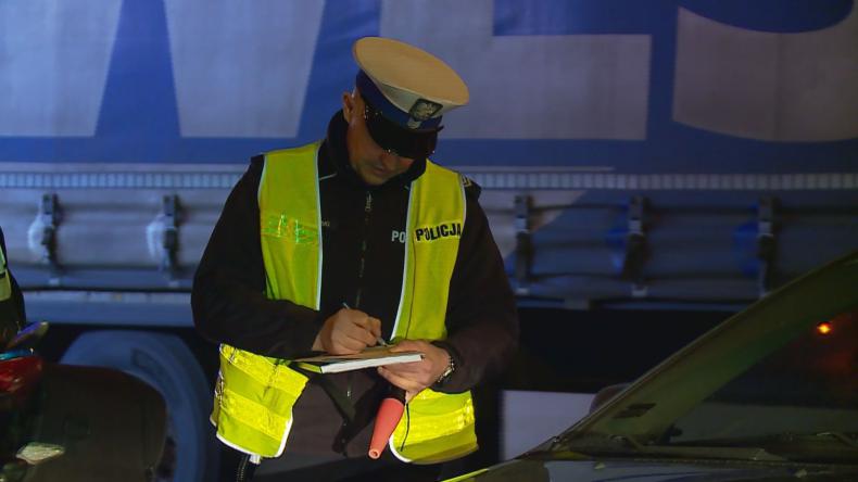 Zderzenie samochodów w Bożympolu