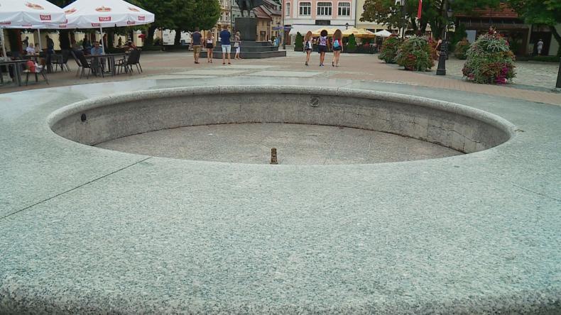 Wejherowska fontanna wyschła?