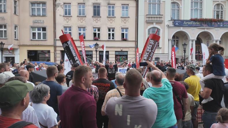 Na Placu Wejhera zademonstrowali swoją siłę
