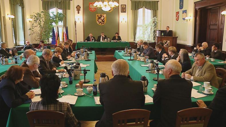 Dziś na sesji rady pow. wejherowskiego...