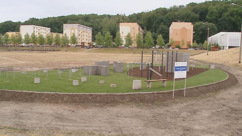 Miłośnicy parkouru w Wejherowie mają gdzie trenować