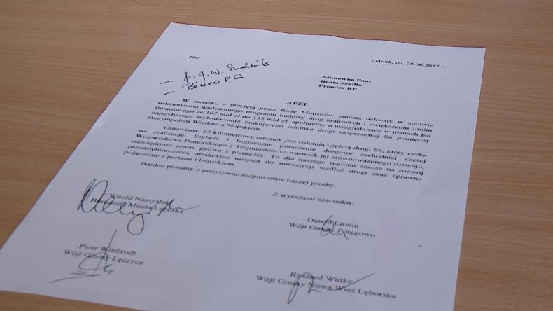 Nie rezygnują z walki o S6, napisali do premier