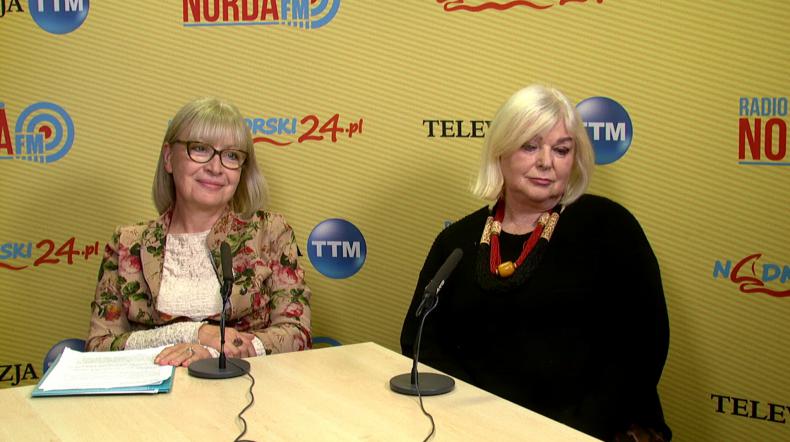 Mirosława Dawidowicz i Halina Krzewniak