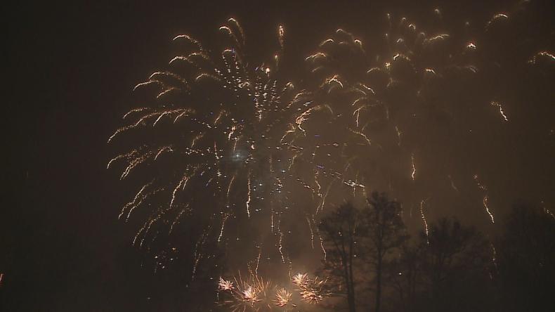 Przywitanie Nowego Roku w parku A. Majkowskiego