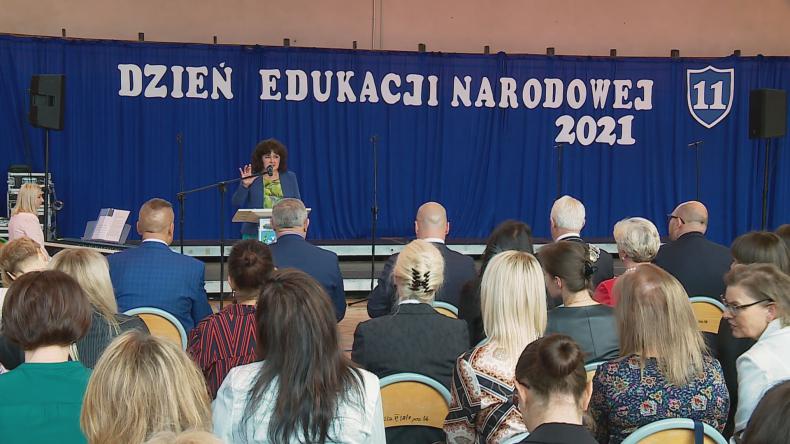 Miejskie obchody Dnia Nauczyciela w wejherowskiej „Jedenastce”