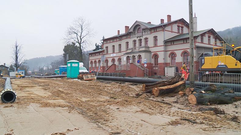 Rejon Dworca PKP w Redzie został zamknięty