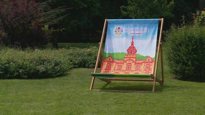 Wejherowski „Wakacyjny Leżak” w parku miejskim